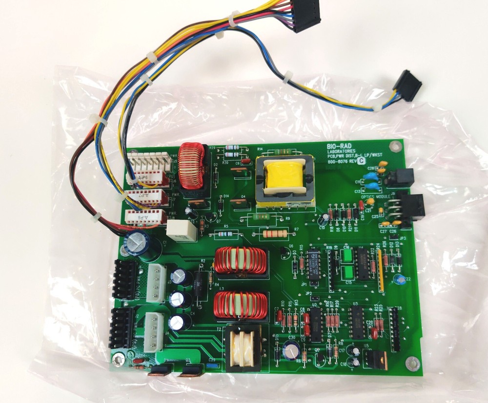 Bio-Rad Biologic DuoFlow Workstation 800-8076 PCB Power Distribution Board