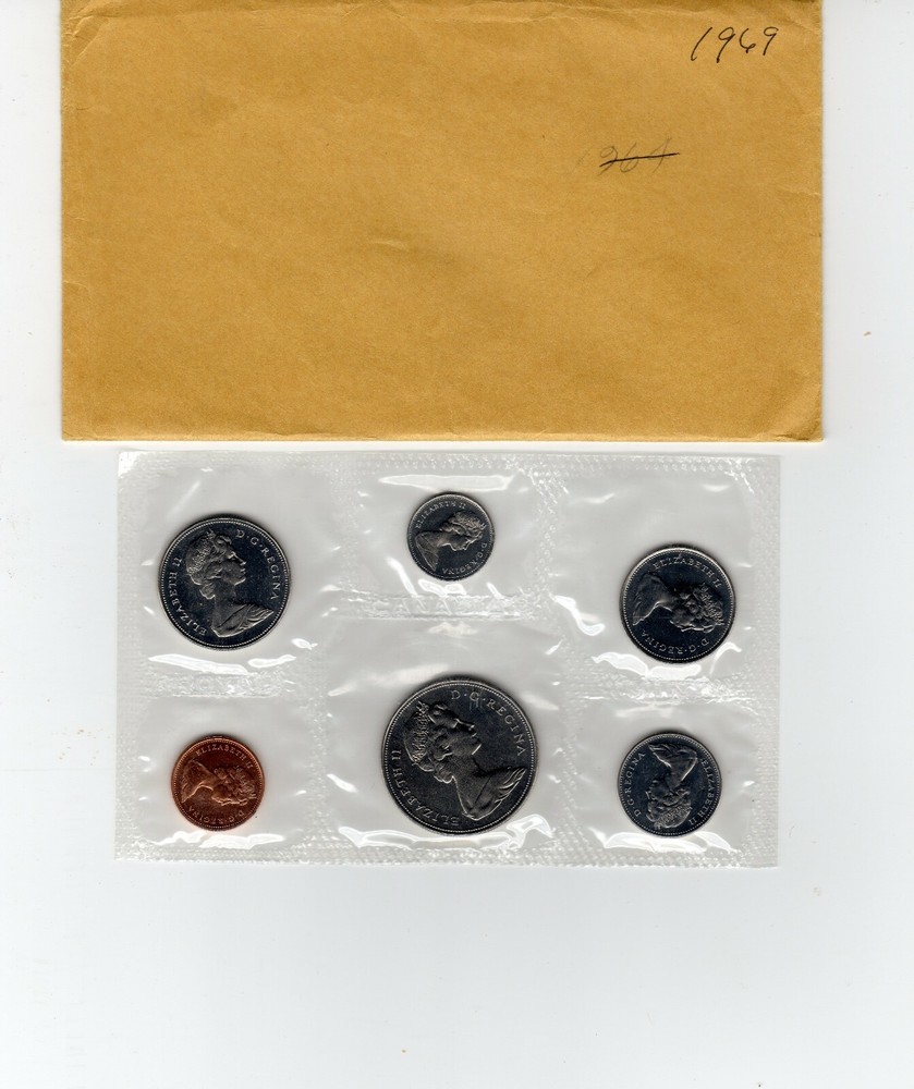 1969 Canadian uncirculated set