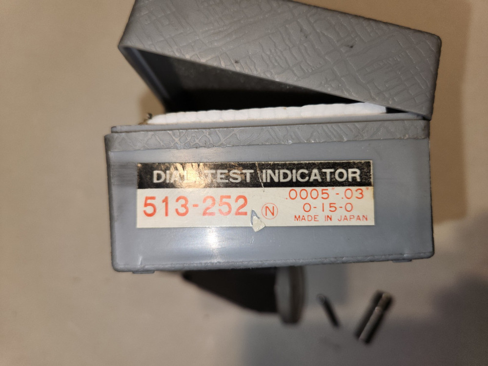 Mitutoyo Vertical Indicator with Spindle mount holder