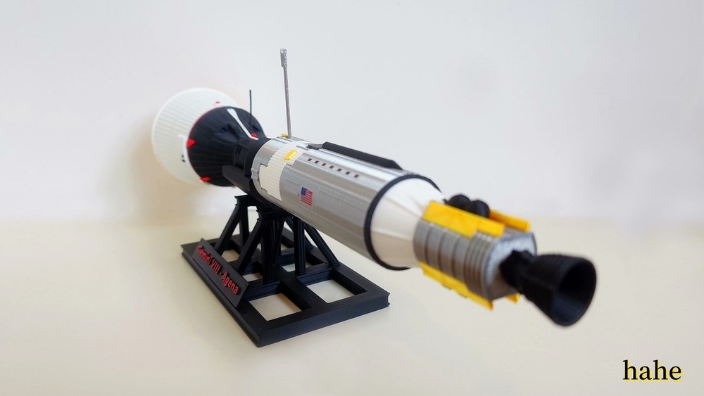 1/72/48 Gemini Spacecraft - Agena Finished Static Model 3D Printed Display Model