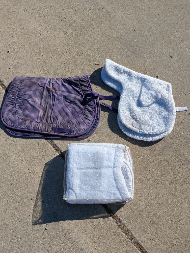 English Horseback Riding Saddle Pads