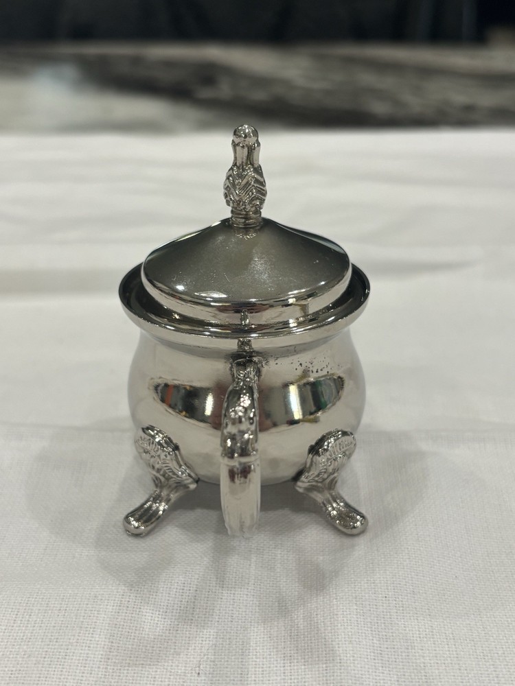 Unique VGT Godinger Silver Art Co 4-Piece Small Silver Plate Coffee Tea Service