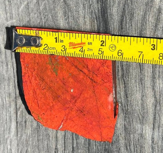 2 Sonora Sunrise Sunset Chrysocolla Crimson Cuprite 146g Lot Lapidary Rough Slab