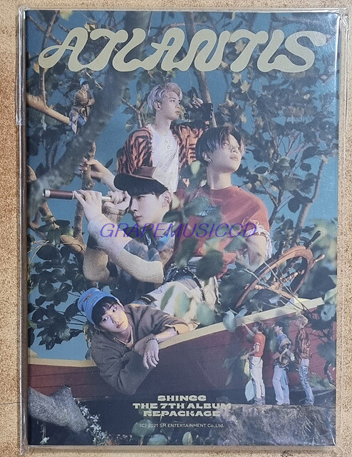 SHINee Atlantis SMTOWN OFFICIAL GOODS POSTCARD BOOK SEALED