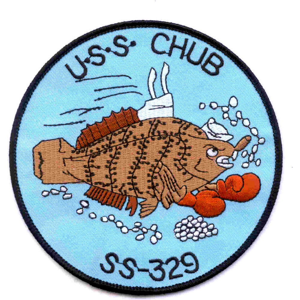 SS-329 USS Chub Patch
