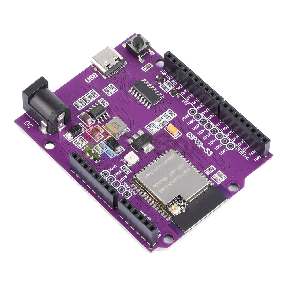 ESP32-S3-WROOM-1-N8R2 N16R8 Module ESP32-S3 UNO Development Board For DevKitC-1