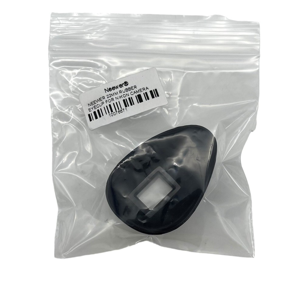 Neewer 22mm Square Rubber Eyecup Ring For Nikon Camera