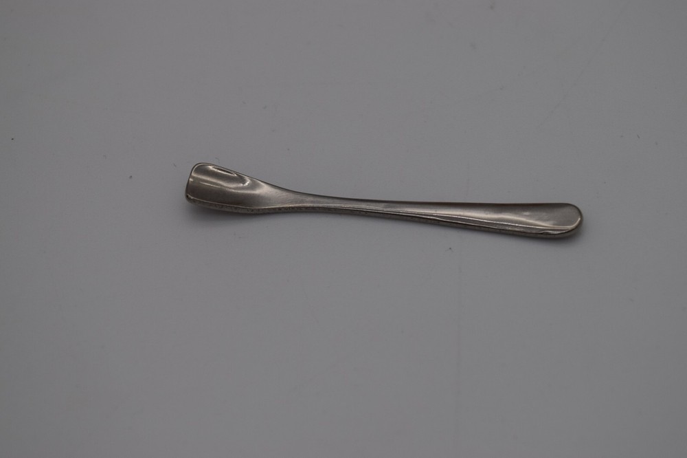 Wm A Rogers Oneida Silverplated Owl Saltcellar Lined , w/Spoon NIB