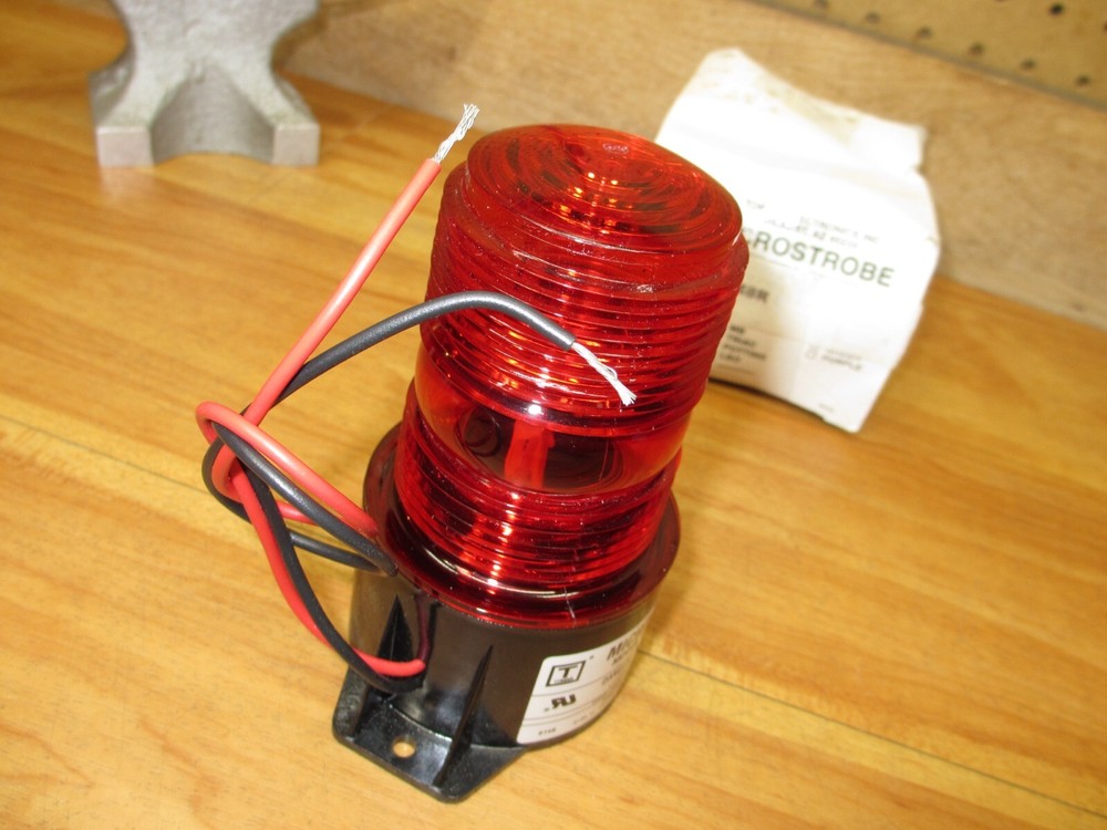 Tomar Electronics 470S-1280 *NEW* Red Flashing Light Microstrobe Signal
