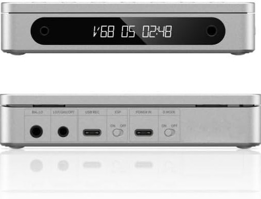 FiiO DM13 Portable Stereo CD Player (Silver)