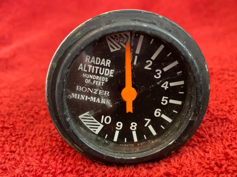 BONZER MINI-MARK RADAR ALTITUDE INDICATOR