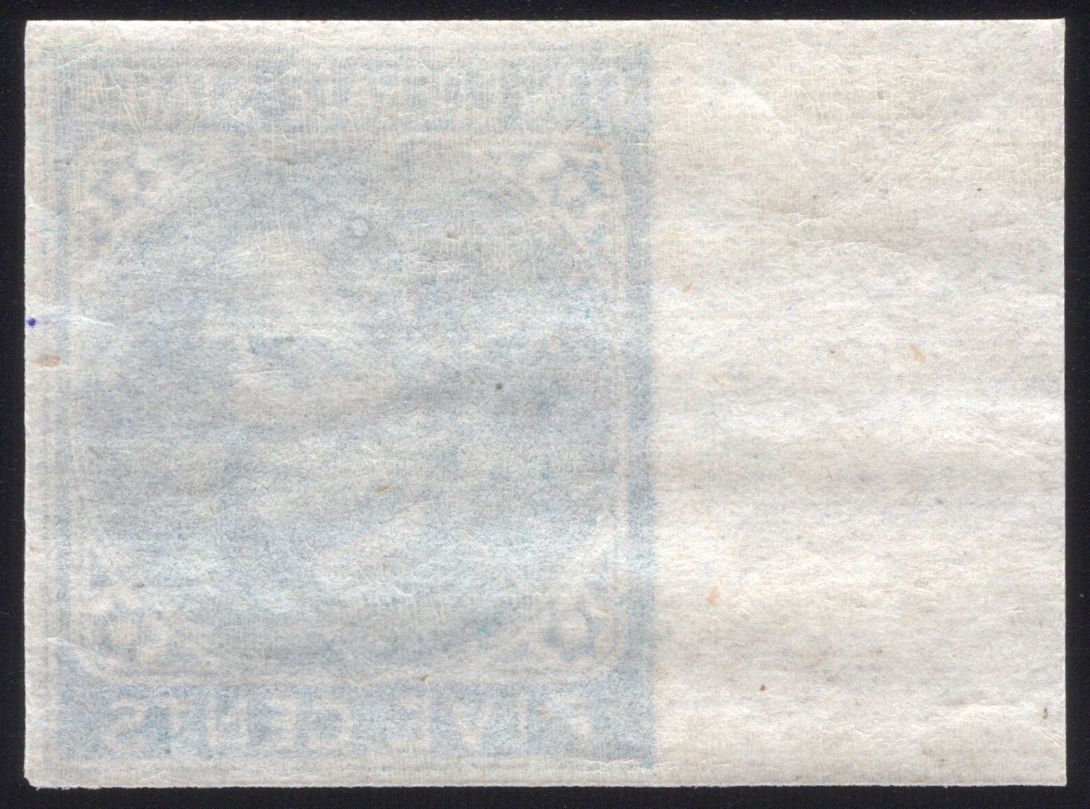 Confederate, CSA #7 5¢ Blue, Left Margin Mint-OG-NH, GEM XF Choice!