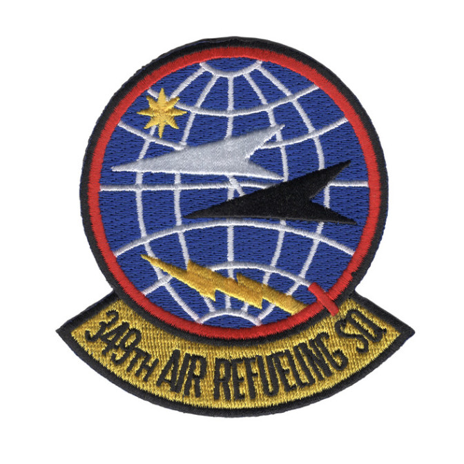 3.5" 349TH AIR REFUELING SQUADRON AIR FORCE EMBROIDERED PATCH