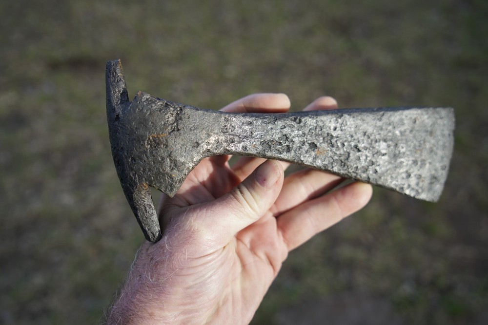 World Class Viking Axe Authentic 800 a.d. - 1000 a.d. Ancient Artifact