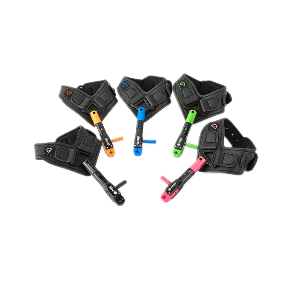 Compound Bow Release Aids Adjustable Thumb Gripper Caliper Hunting Shooting
