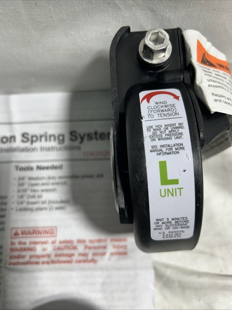 EZ-SET Torsion Spring System 1042026 SS