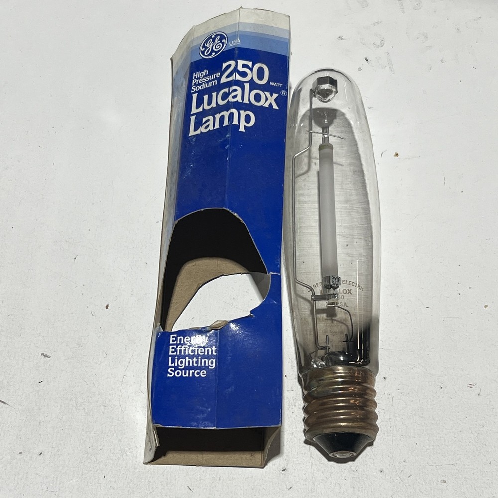 GE LU250 HID and Halogen Bulbs
