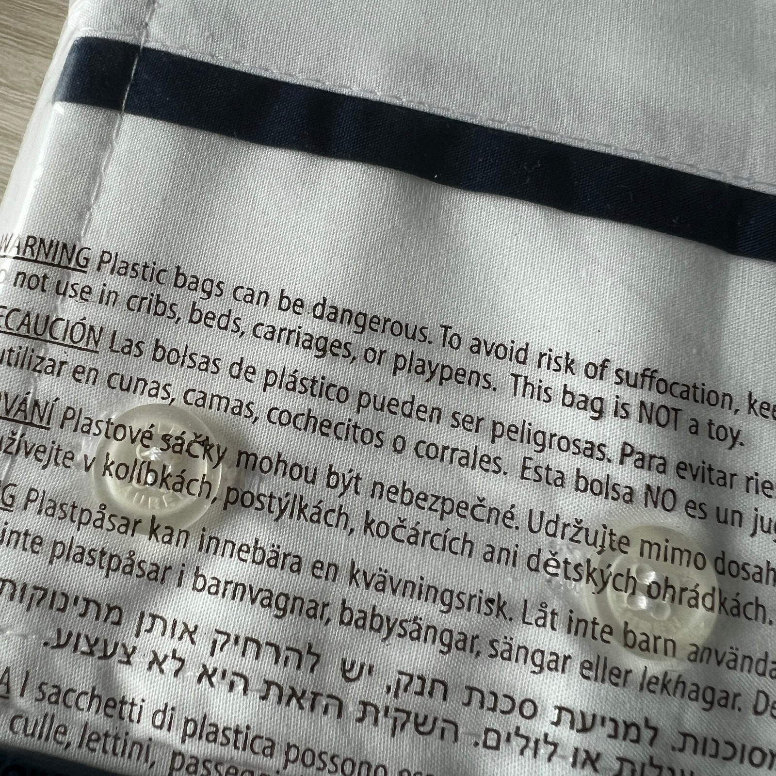 Ralph Lauren Palmer Percale Two King Pillowcases White Polo Navy Organic Cotton