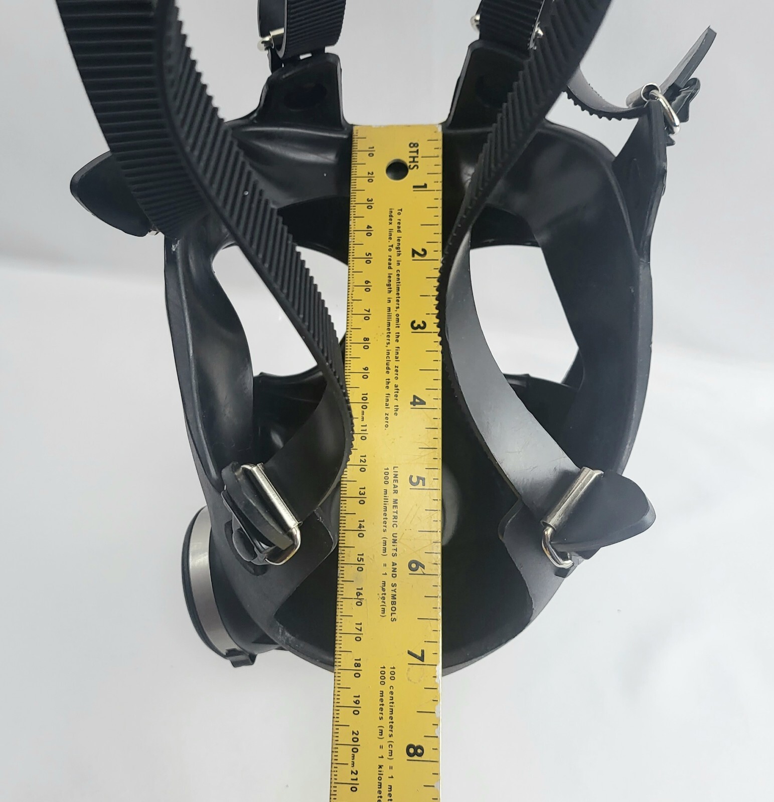 DMP Full Face Respirator Mask, Gas Mask with 40mm Carbon Filter And Bag