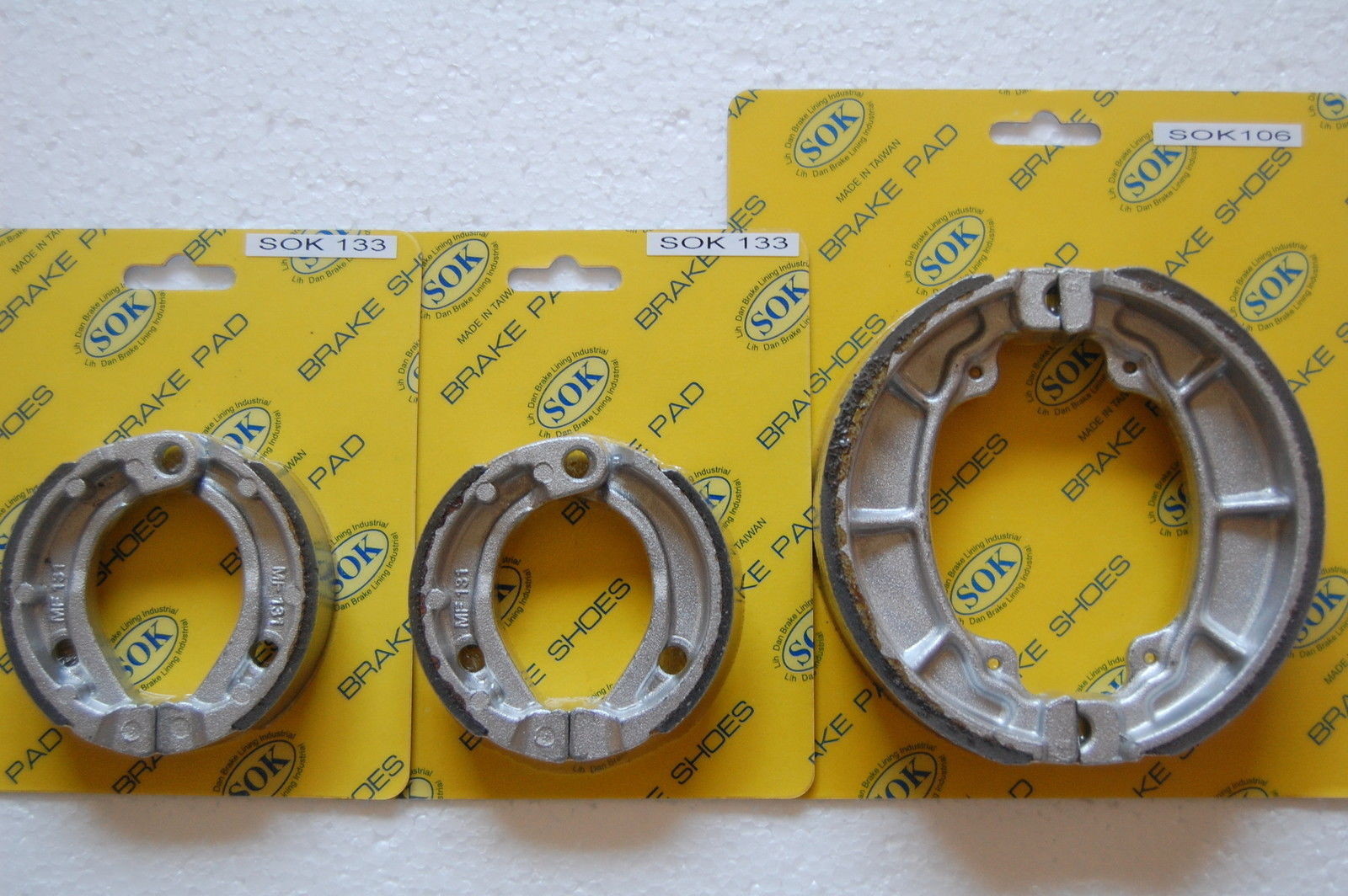 FRONT&REAR BRAKE SHOES fit POLARIS Outlaw 50 90 110 2007-2021 (SK133x2 SK106