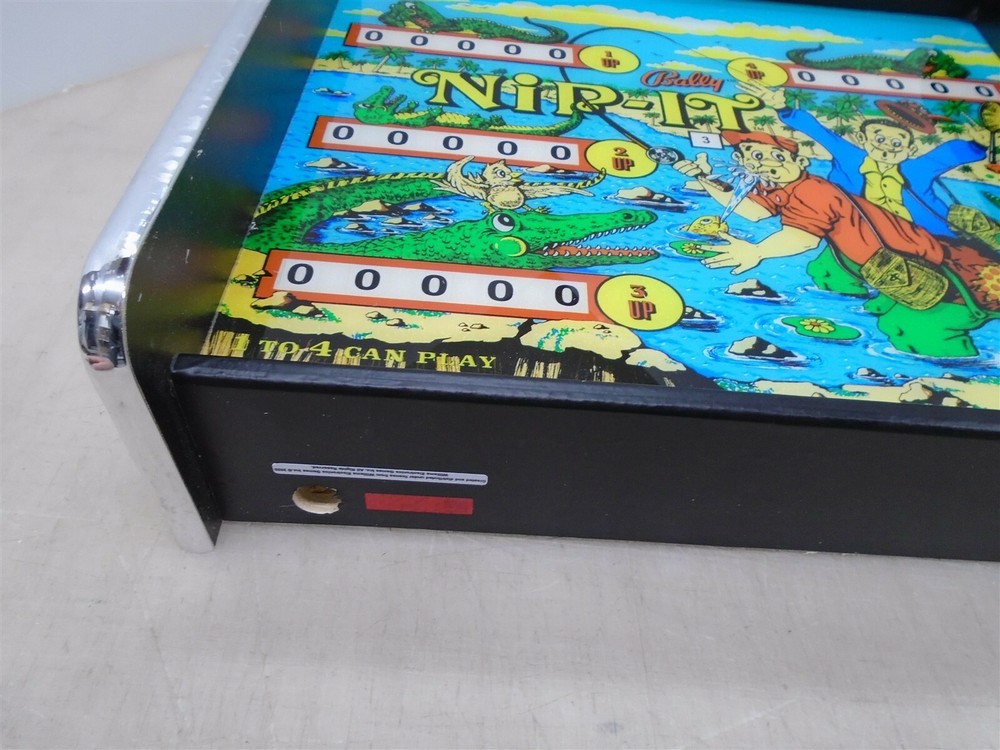 Bally Nip It Pinball Head LED Display light box