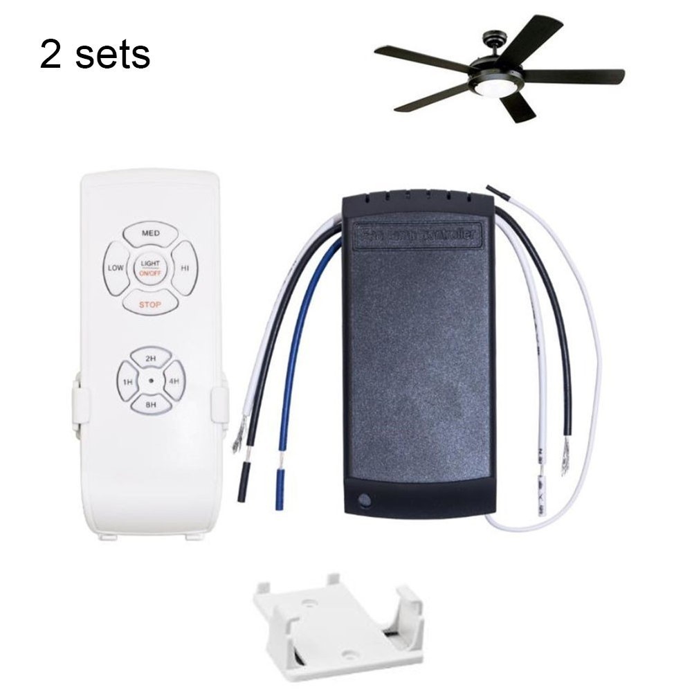 High Quality Ceiling Fan Light Control Kit Stable Receiver Comfortable Grip