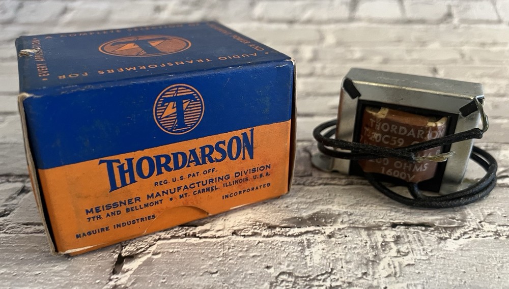 Vintage Thordarson T-20C59 Filter Choke