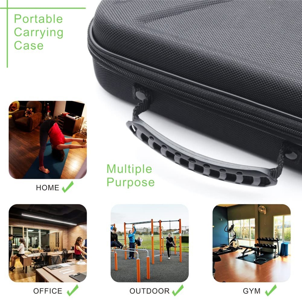 Case for Hypervolt 2 Pro/Hypervolt Plus with 5 Head Attachments,Waterproof Sh...