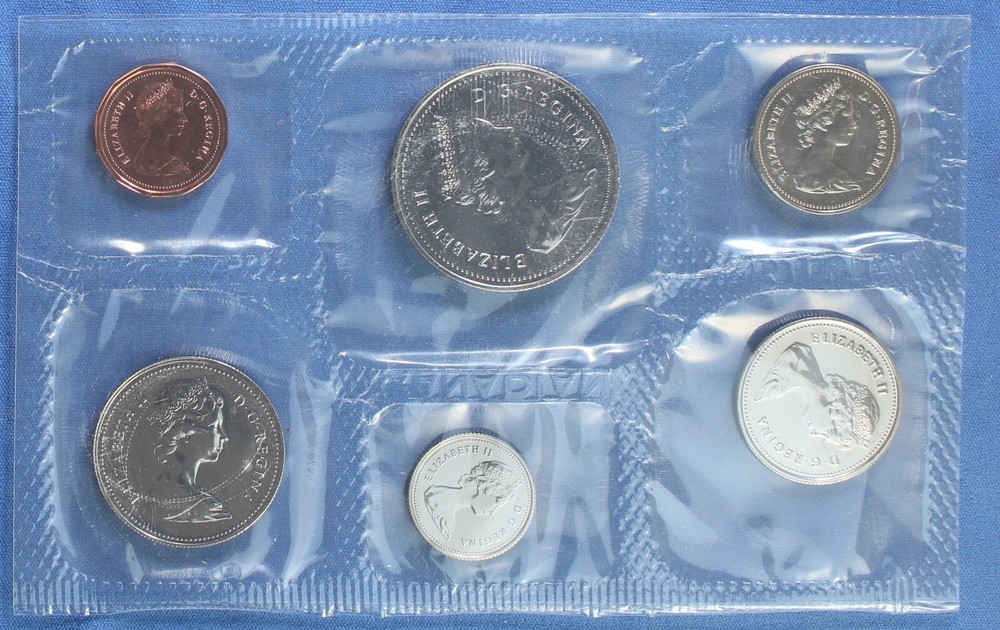 Canada 1982 Uncirculated Mint Set - with Envelope and COA