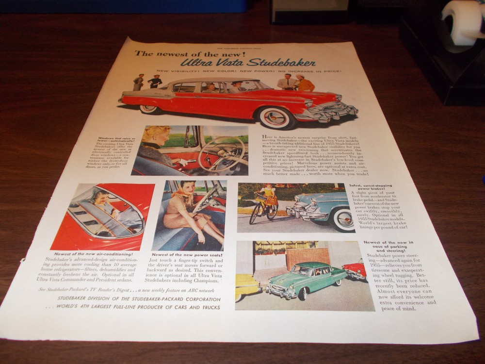 1955 Studebaker AD