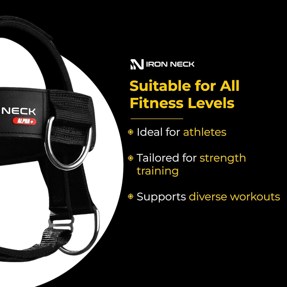 , Versatile Neck Exerciser, Strengthener and Trainer with Adjustable Head and Ch