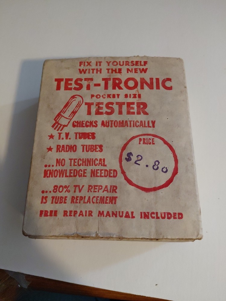 Vintage testronic tester