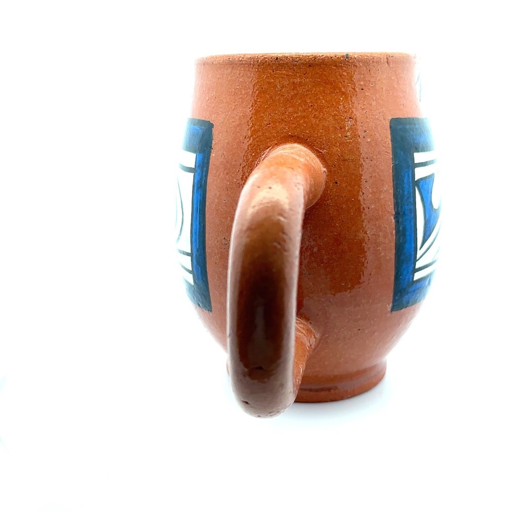 Panama Coffee Cup Pottery Hand-Painted