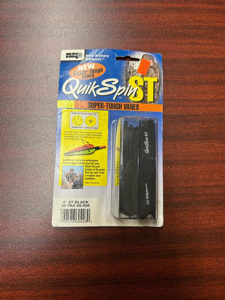 quick spin arrow vanes