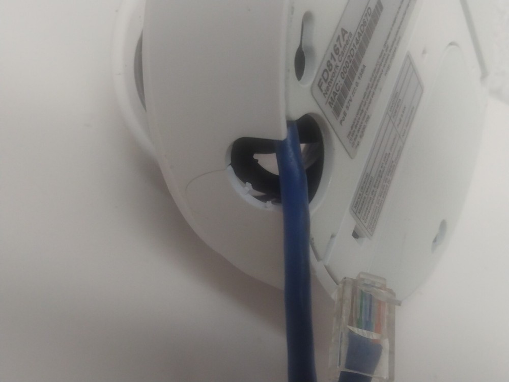 VIVOTEK FD8167A NRTWORK CAMERA POE ( READ )