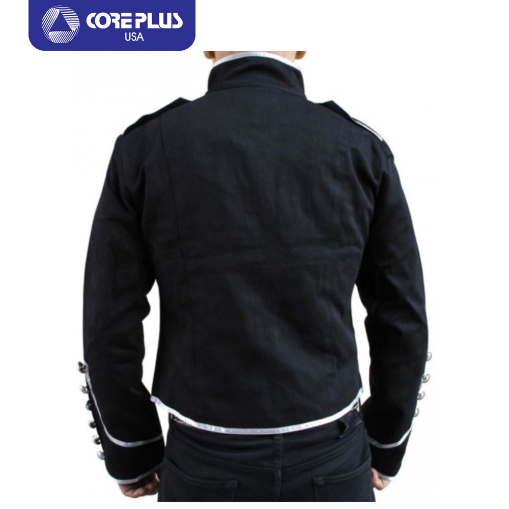 US CS Civil War Shell Jacket - Customized with White Piping Trim