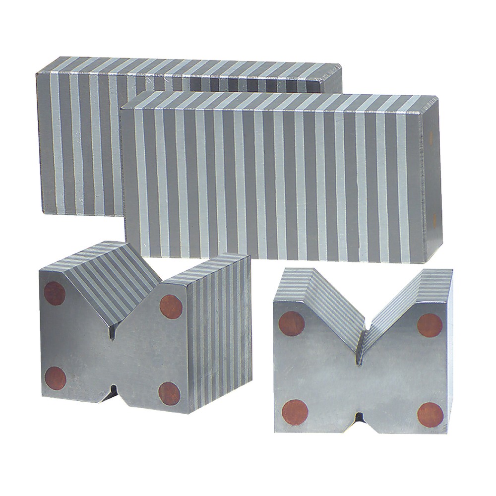 TTC MVP-14 Magnetic Chuck Parallel & V-Block Set
