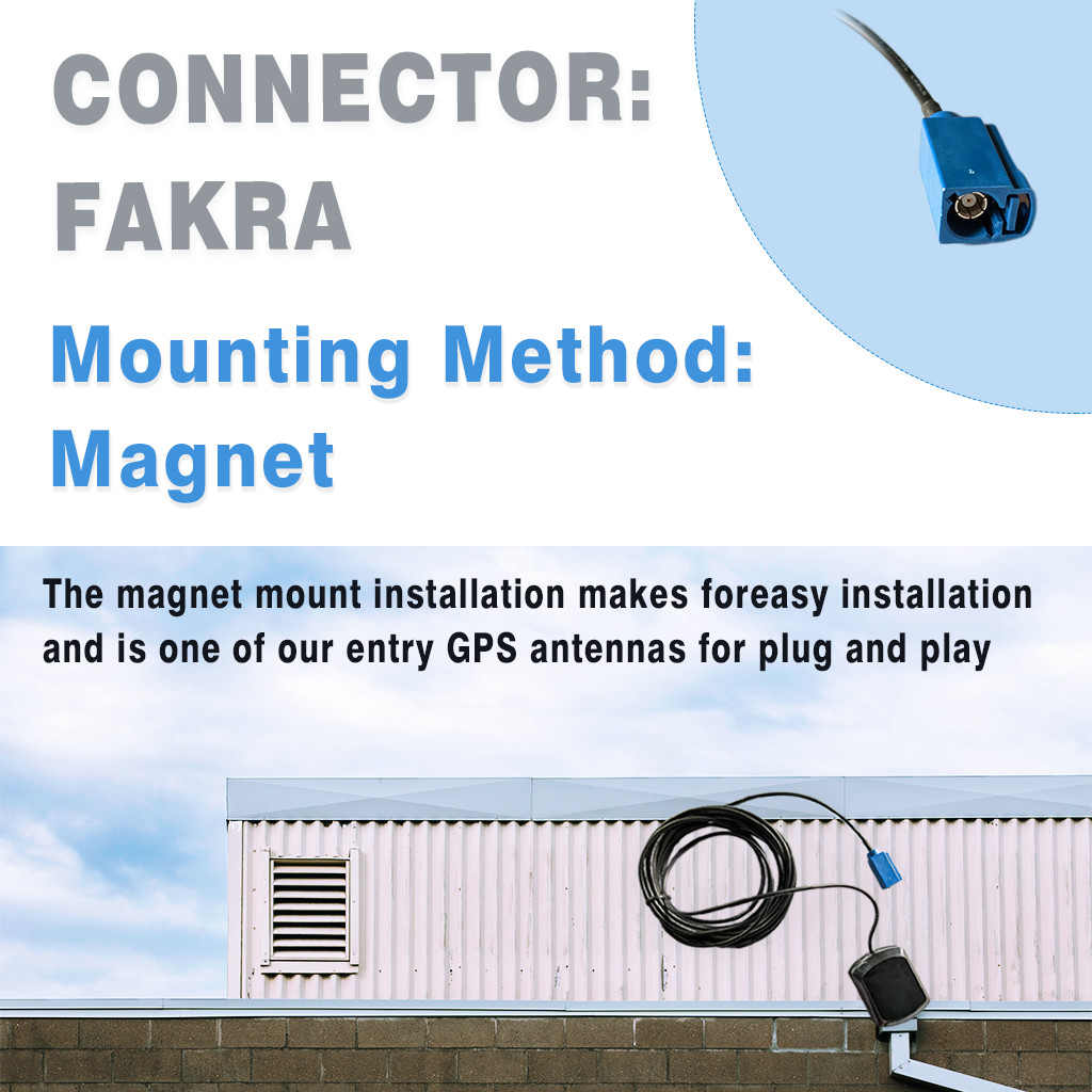 For Ford Sync 3 Upgrade Stereo GPS 1575.42 FAKRA C Aerial GPS Antenna Navigation