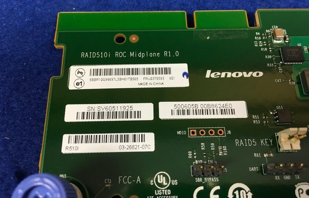 ⭐ Lenovo ThinkServer RAID 510i AnyRAID Adapter Storage Controller 4XB0F28691 ✅❤️