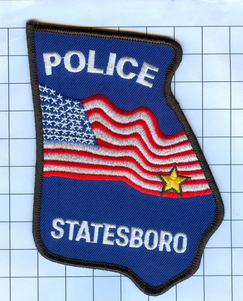 Police Patch  - Georgia - Statesboro