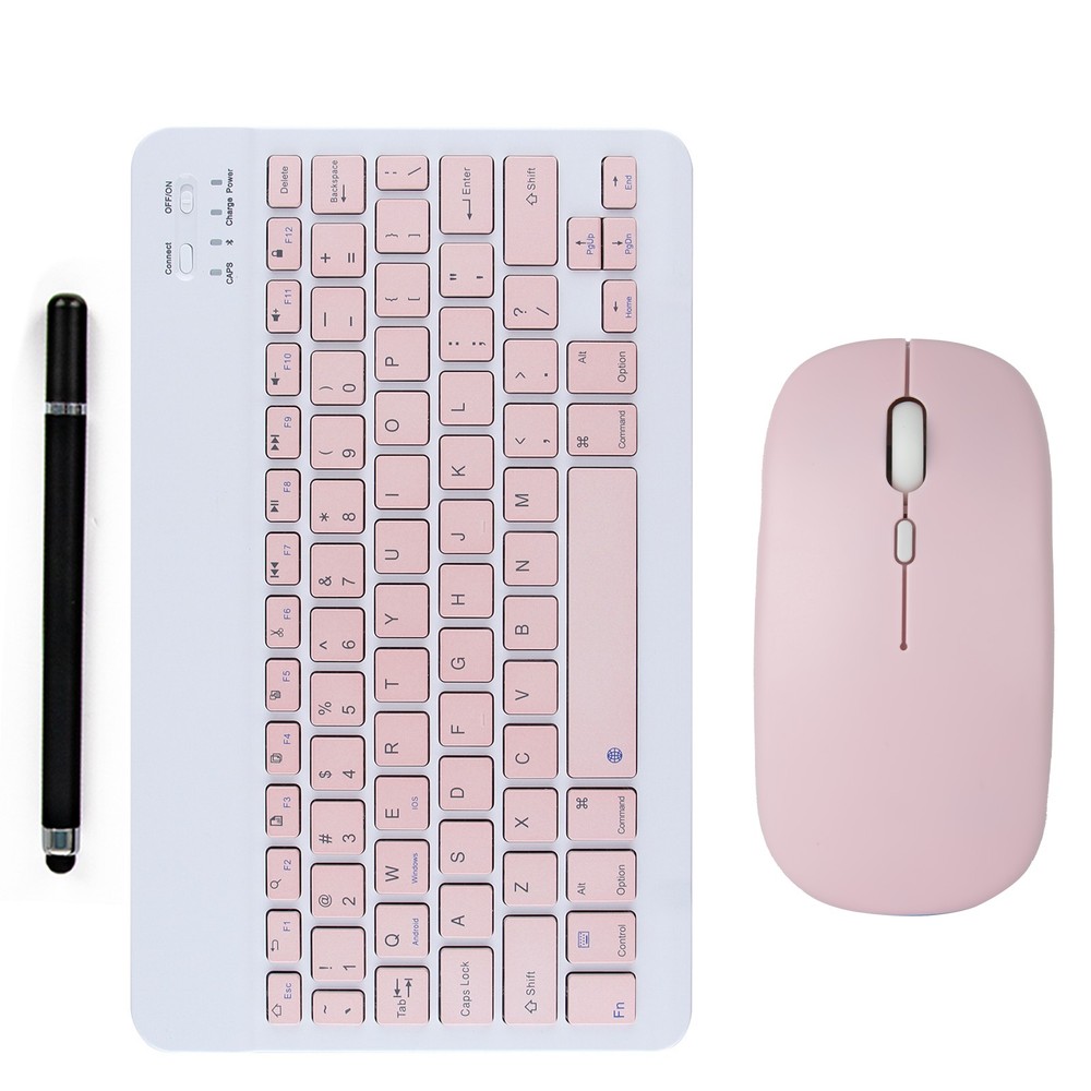 Wireless Bluetooth Keyboard Mouse Touch pen(Stylus) For PC Laptop iPad Tablet