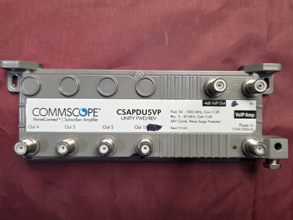 HomeConnect Commscope CSAPDU5VP Amplifier Only - Fast Shipping!!!