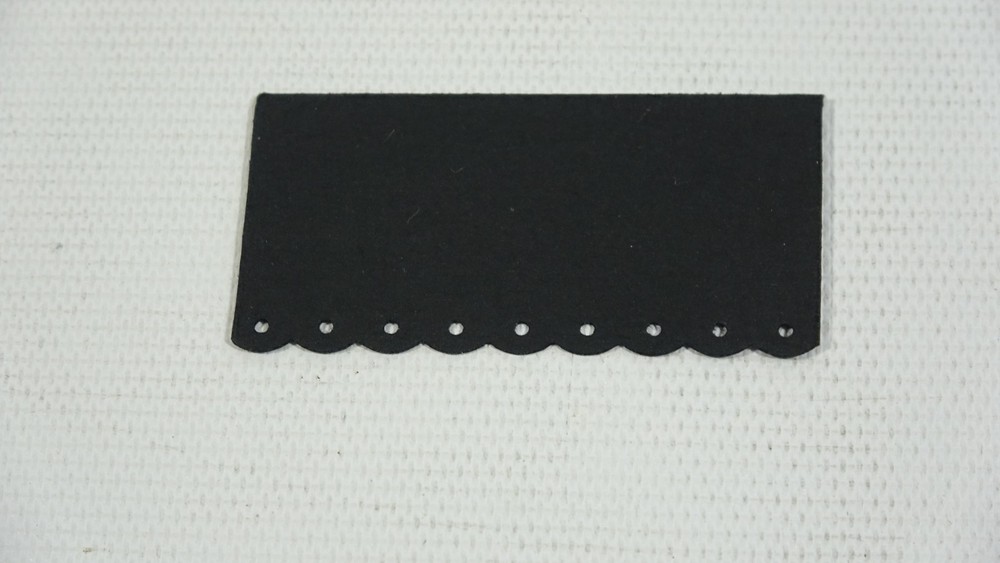 Ek Success Border Edge Locking Paper Punch - Mini Scallops With Dot