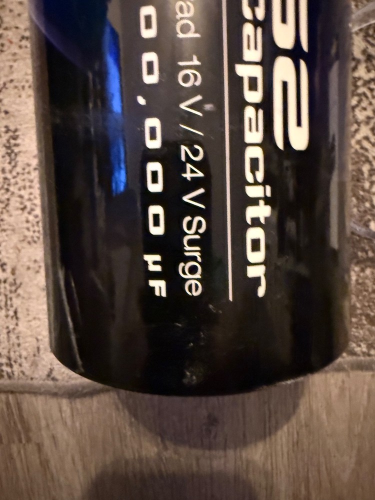 SSL C352 3.5 Farad Digital Car Audio Capacitor / Used/ No Box