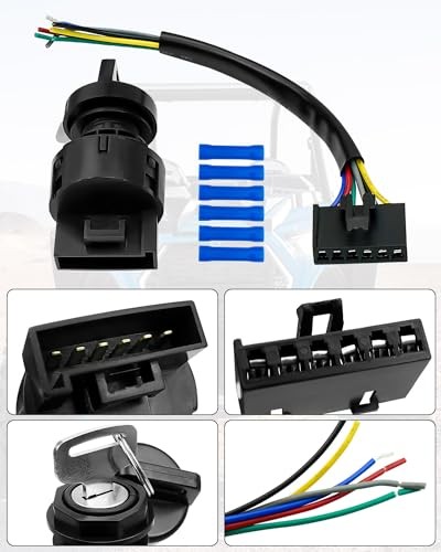 ULZOZN Ignition Key Switch Fit for Polaris