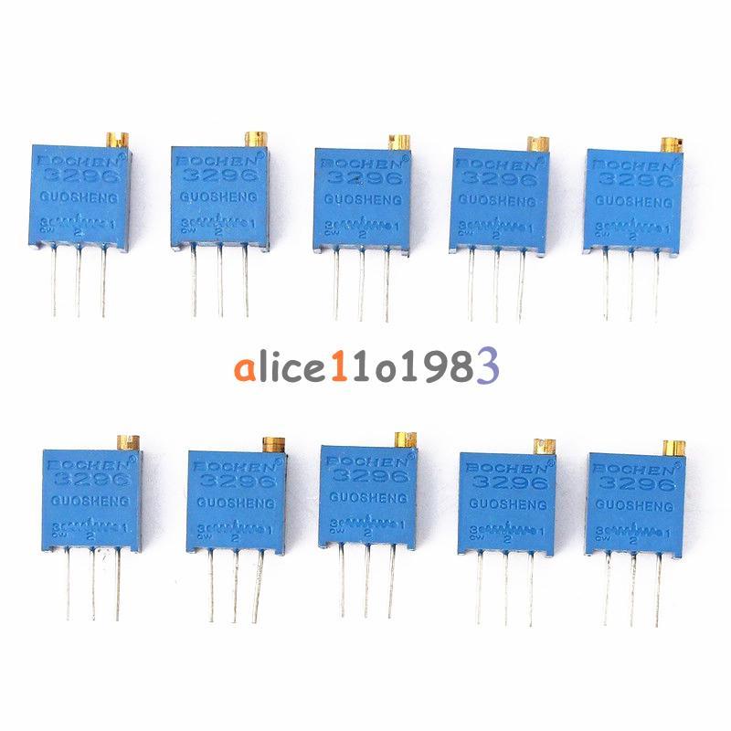 3296W Multi-turn trimmer potentiometer 3296 Variable Resistor Kits With Box