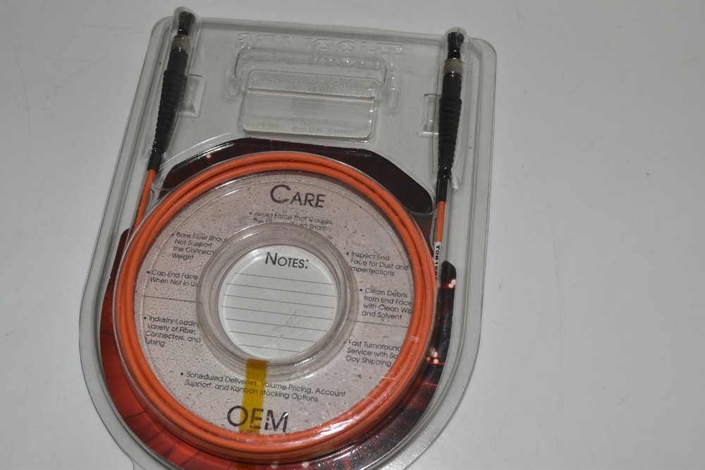 THORLABS M38L02 SINGLE MODE & MULTIMODE FIBER OPTIC PATCH CABLES - NEW (LWP17)