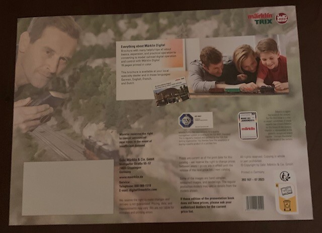 Marklin Digital Train Catalog Free Shipping