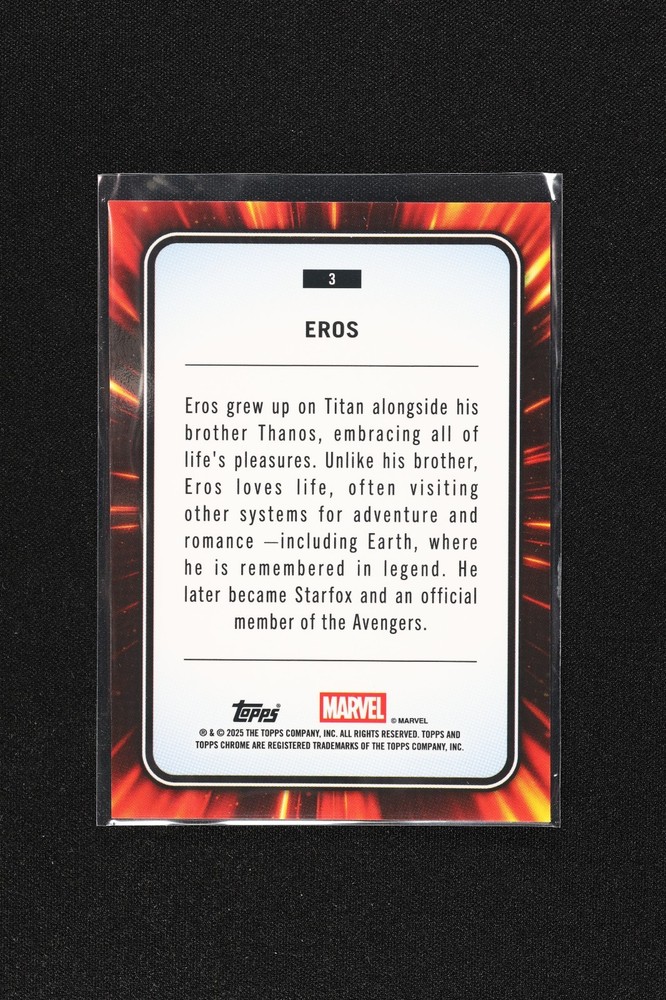 2025 Topps Chrome Marvel Base Set Pick Your Card