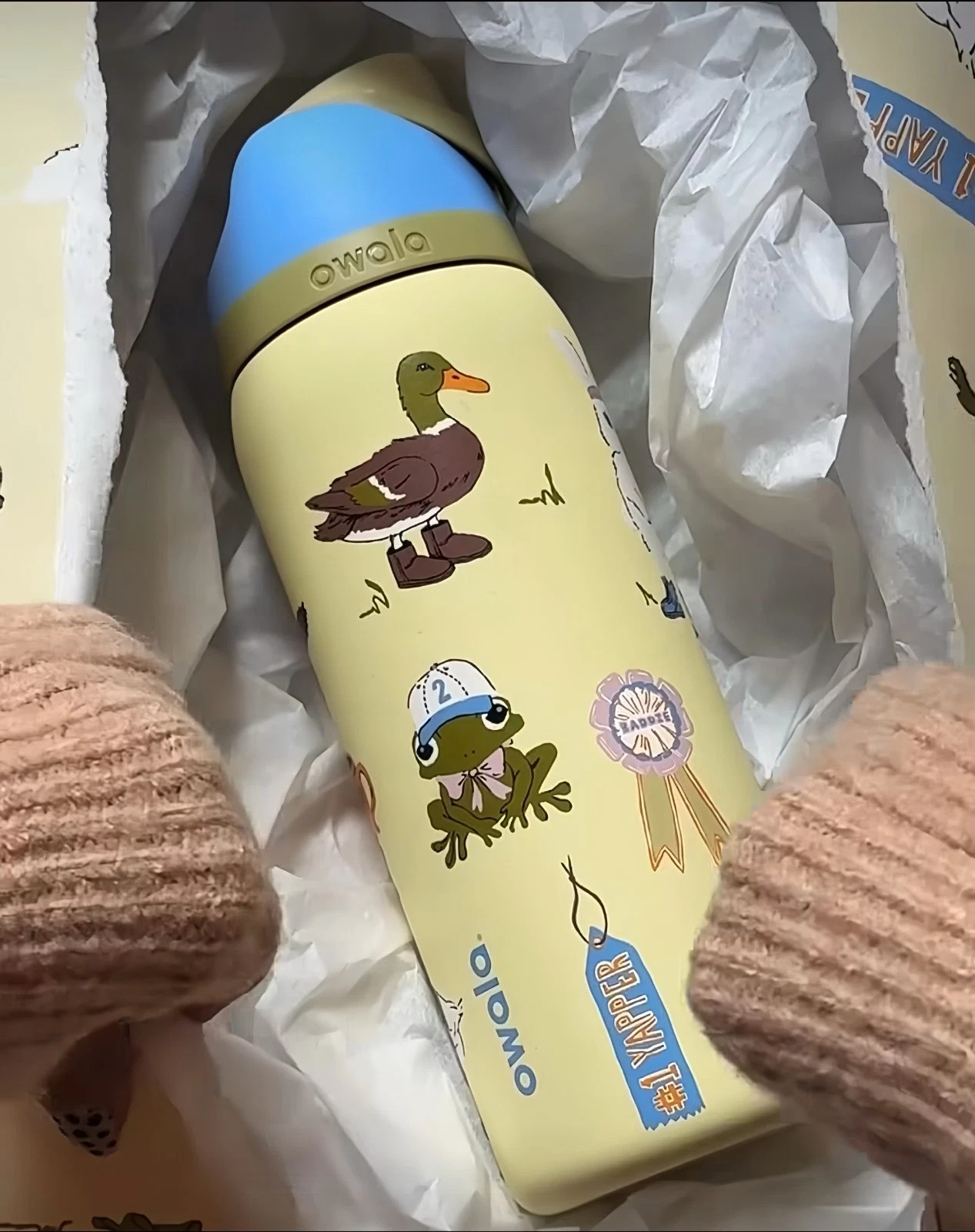 Owala UO Exclusive "Party Animals" 32oz Freesip Water Bottle